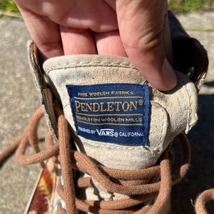 Pendleton by Vans | Lined High Top Vans | Size 6.5 Men’s (8M Women’s)